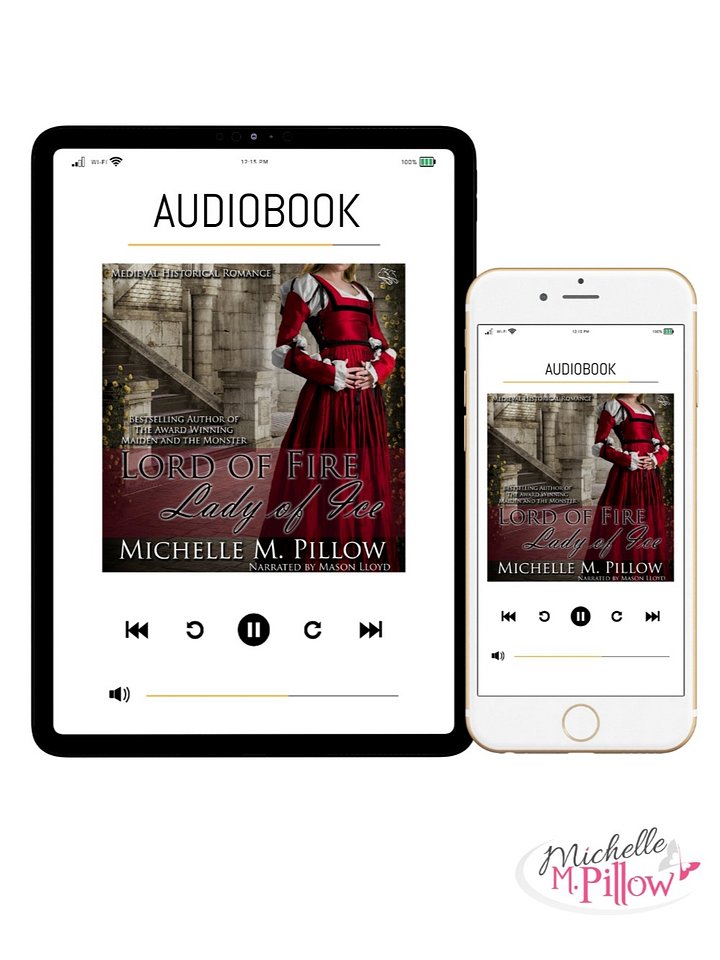 Lord of Fire, Lady of Ice (Audiobook) Medieval Romance product image (2)
