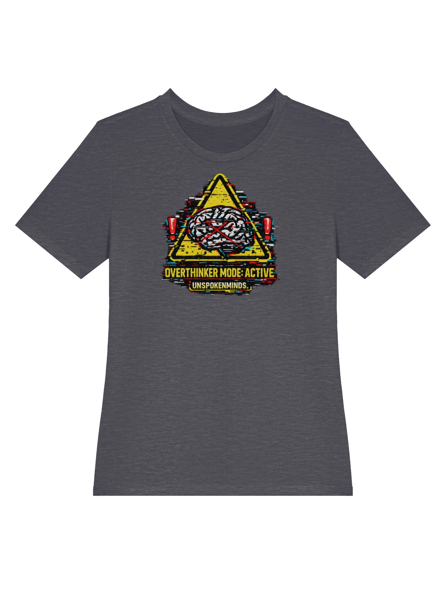 unspokenmind Overthinker Mode: Active Tee product image (3)