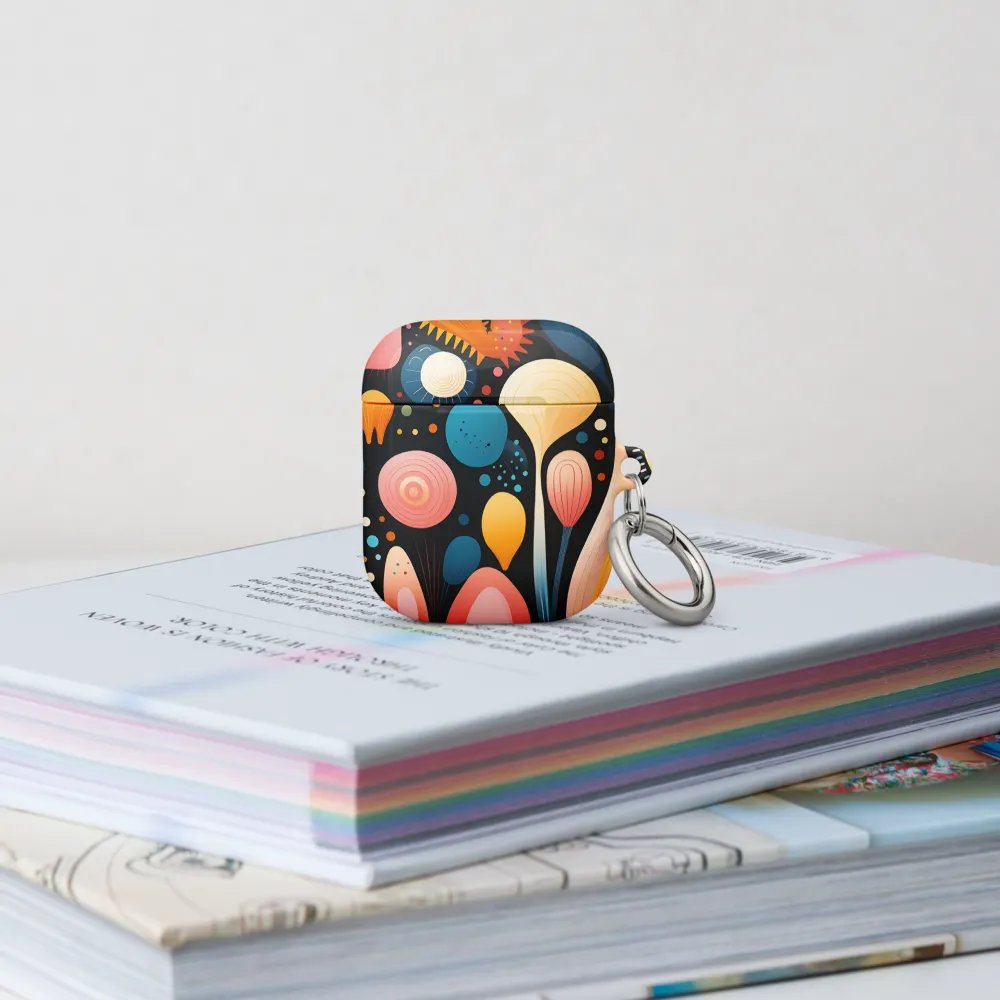 Cosmic Bloom All-Over Print AirPods® Case AirPods® Pro Gen 1 and 2 Gen 1 and 2, Gen 3 Cases. product image (5)