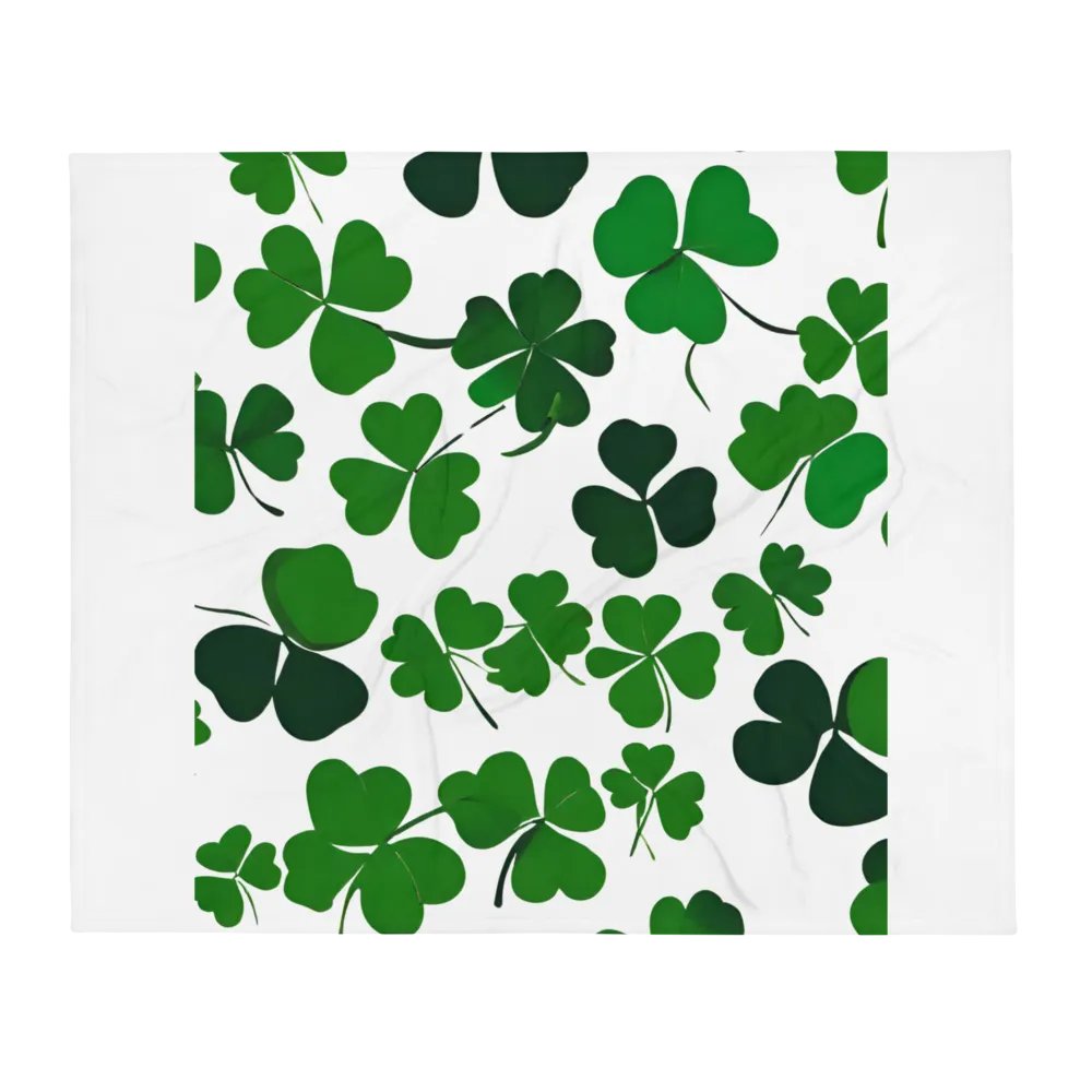 Clover Leaf Artistic Design Blanket product image (2)