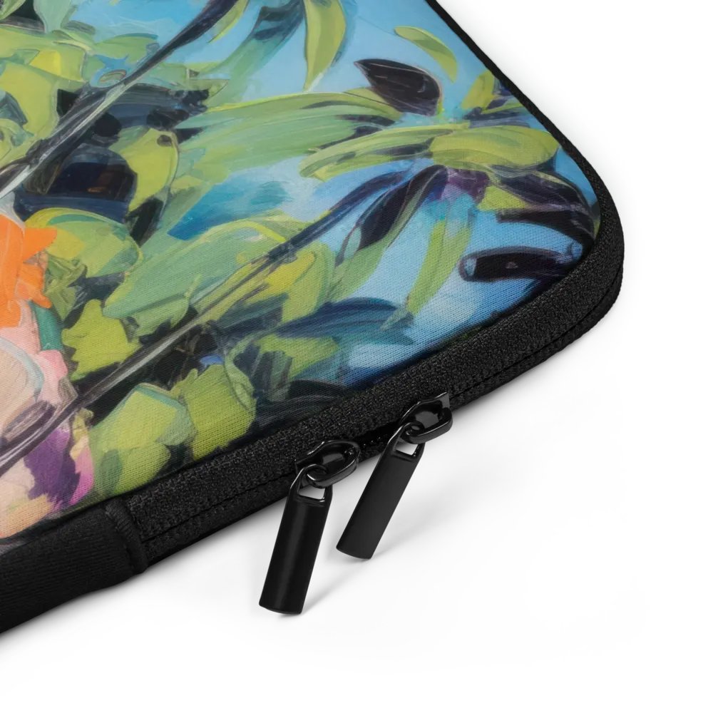 Island Paradise Beach Laptop Sleeve product image (4)