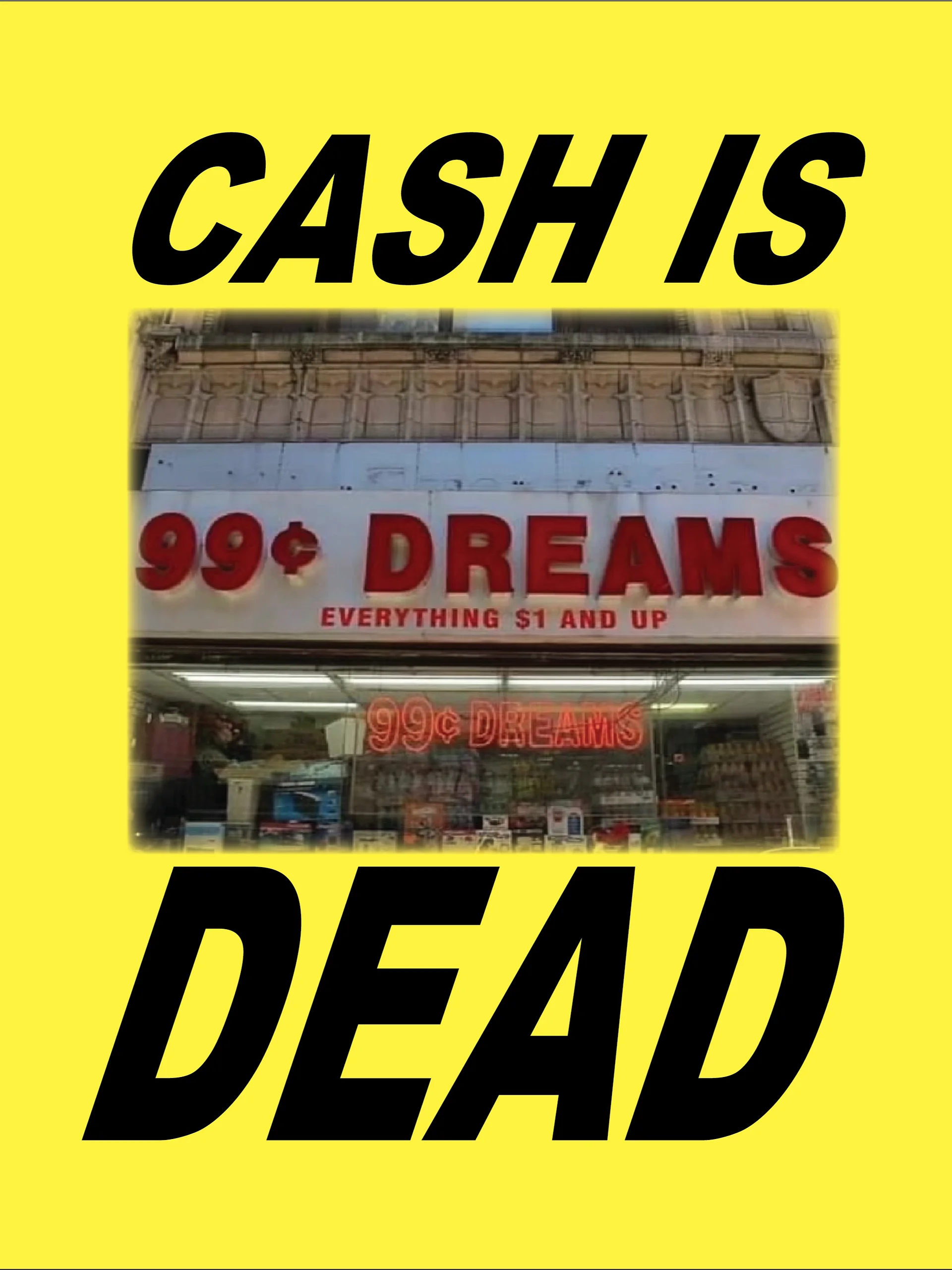 CASH IS DEAD product image (2)