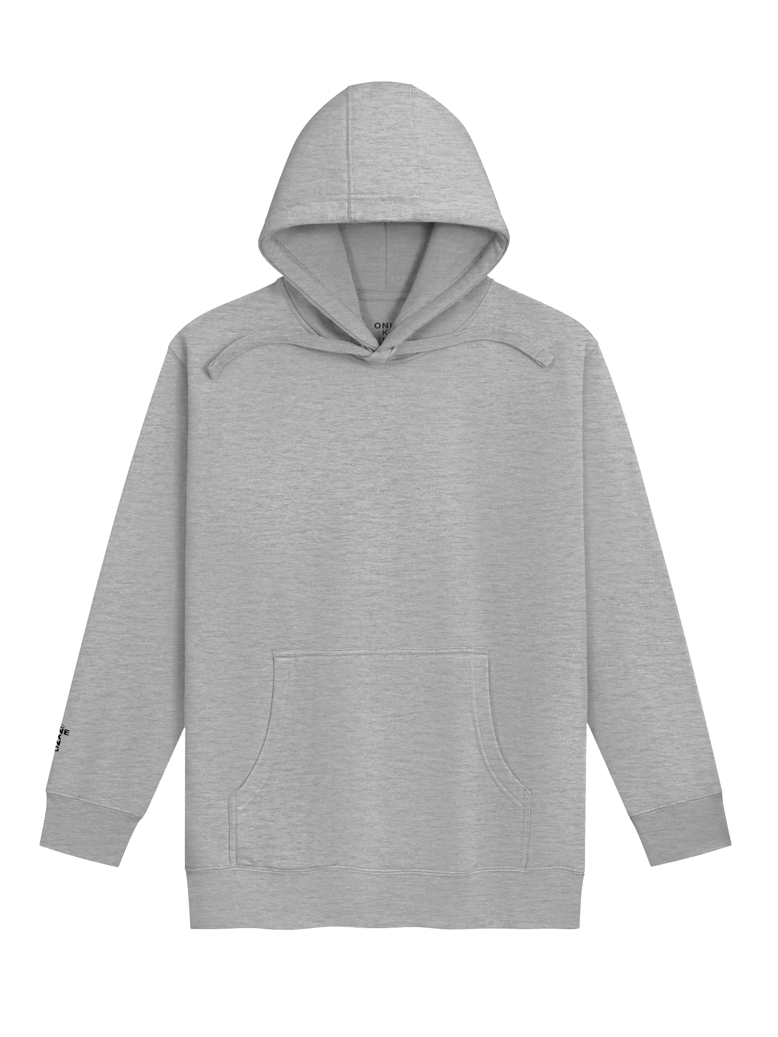 ONE KING Crusader Silhouette Premium Soft Blend Hoodie with embroidered sleeve logo product image (2)