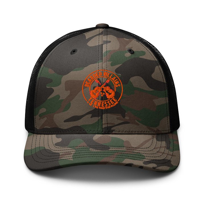 TSV Bearded Villains Tennessee Trucker Hat | Vols Orange Logo | Bold Brotherhood Style & Game-Day Attitude product image (1)