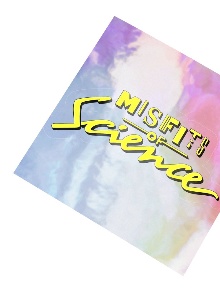 Scientific Misfits Holographic Sticker product image (2)
