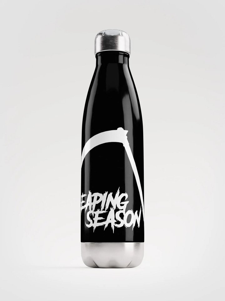Reaping Season - Stainless Steel Water Bottle (Black) product image (1)
