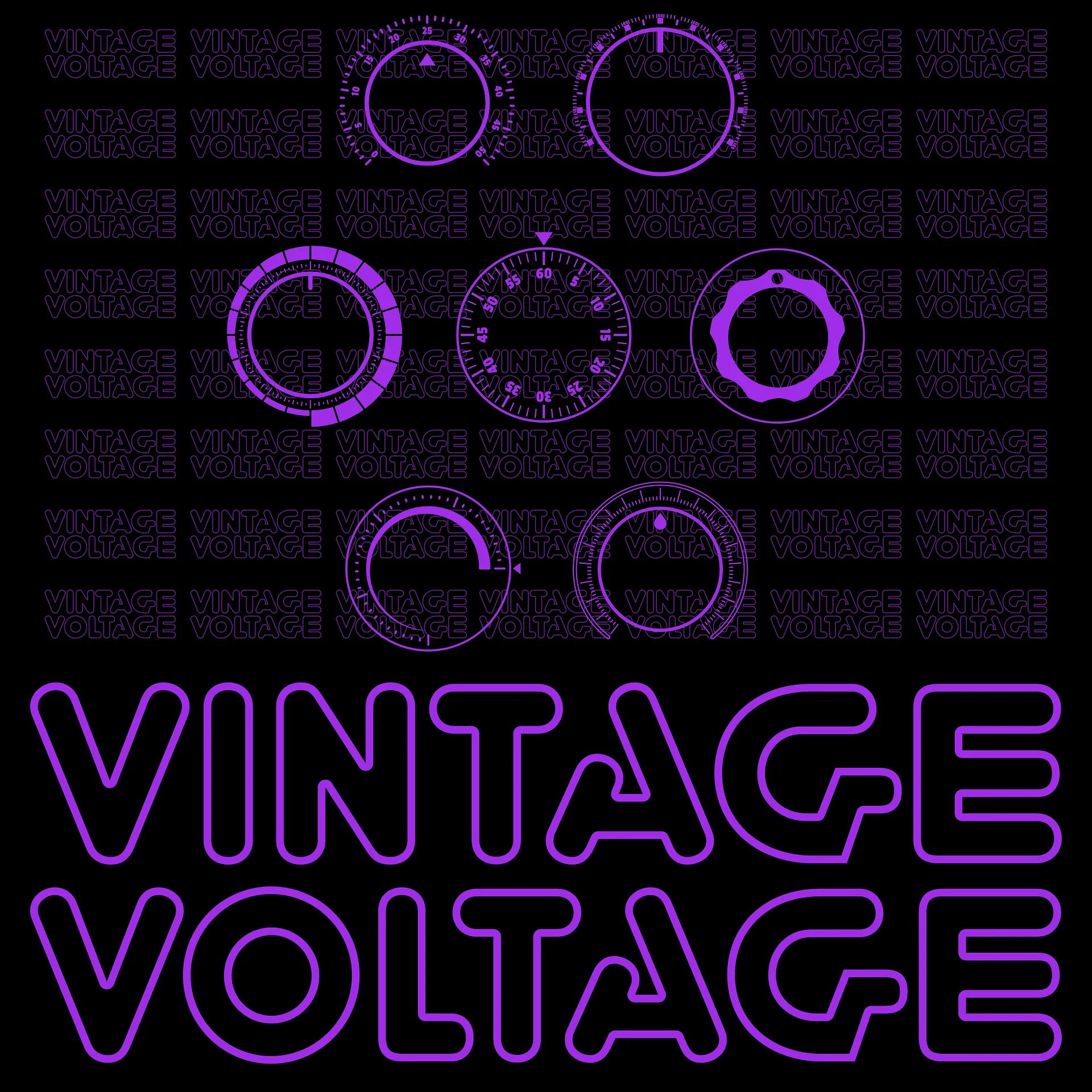 Synthesis Controls Sweatshirt - (7 Modular Synth Dials) XENON product image (6)