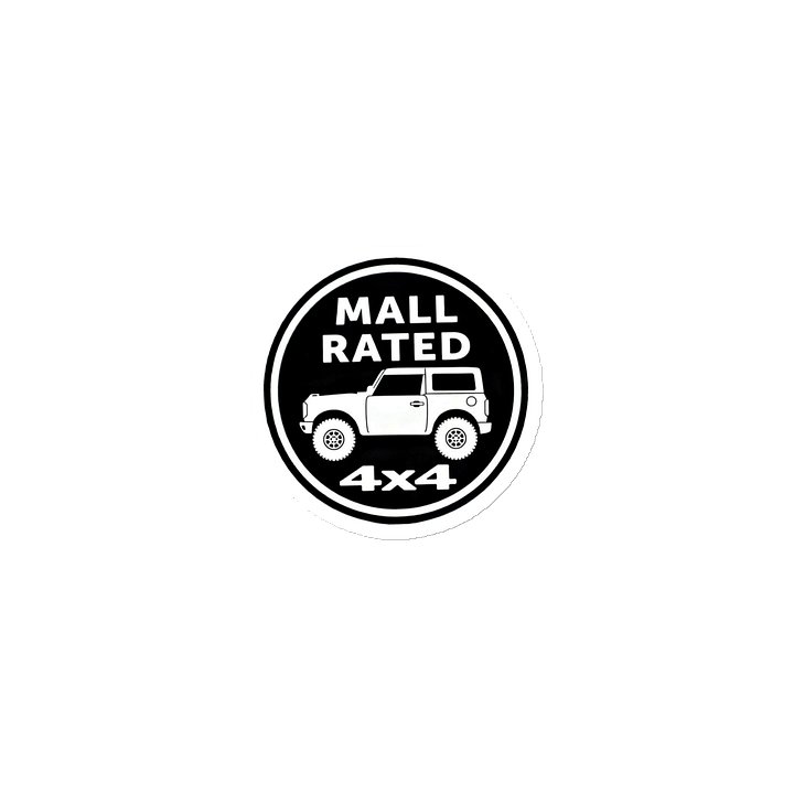 Mall Rated 4x4 SUV Magnet product image (2)