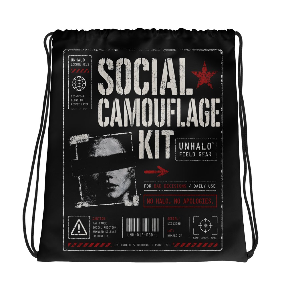 Social Camouflage Kit // Drawstring Bag product image (1)