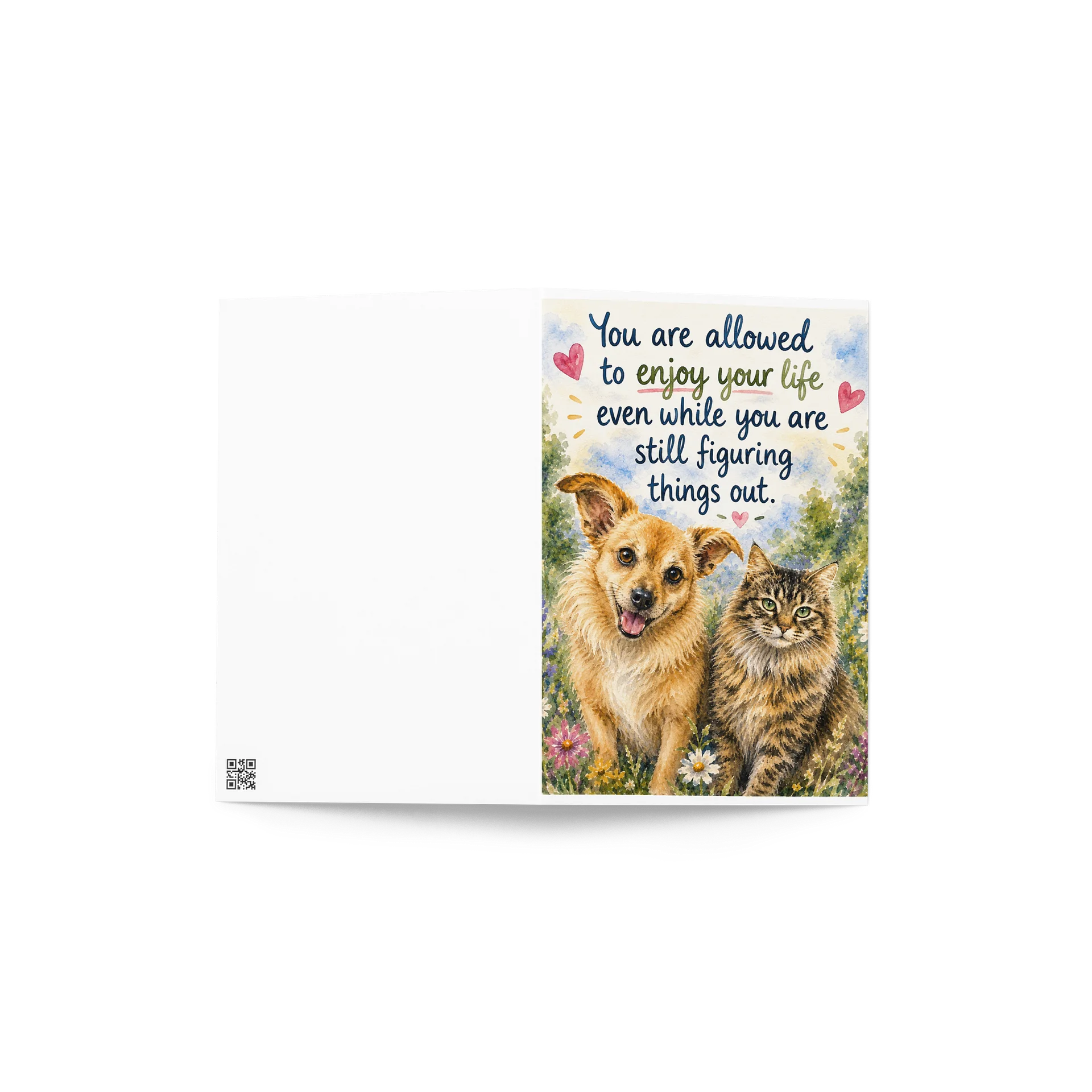 Enjoy Your Life Pet Greeting Card product image (4)