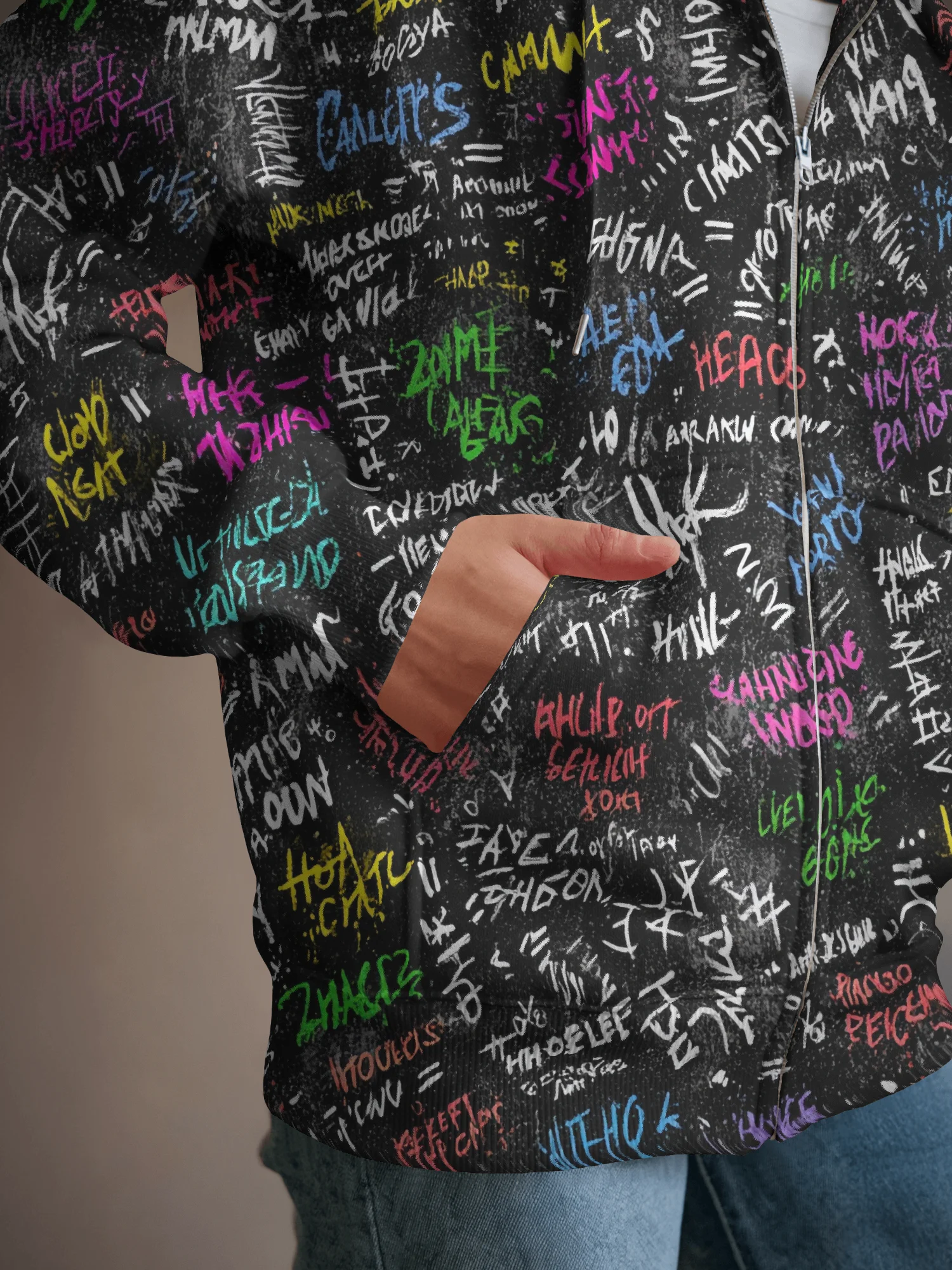 PSYCHO – Thought Loop – Zip Hoodie product image (4)