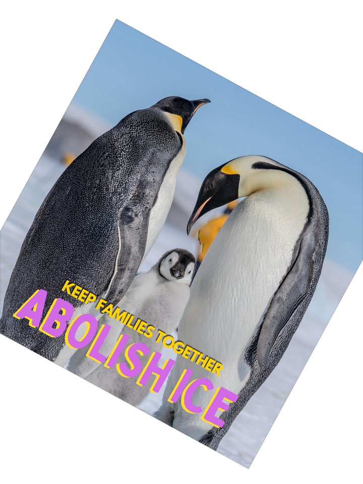 Families Abolish ICE - Penguins - Sticker product image (5)