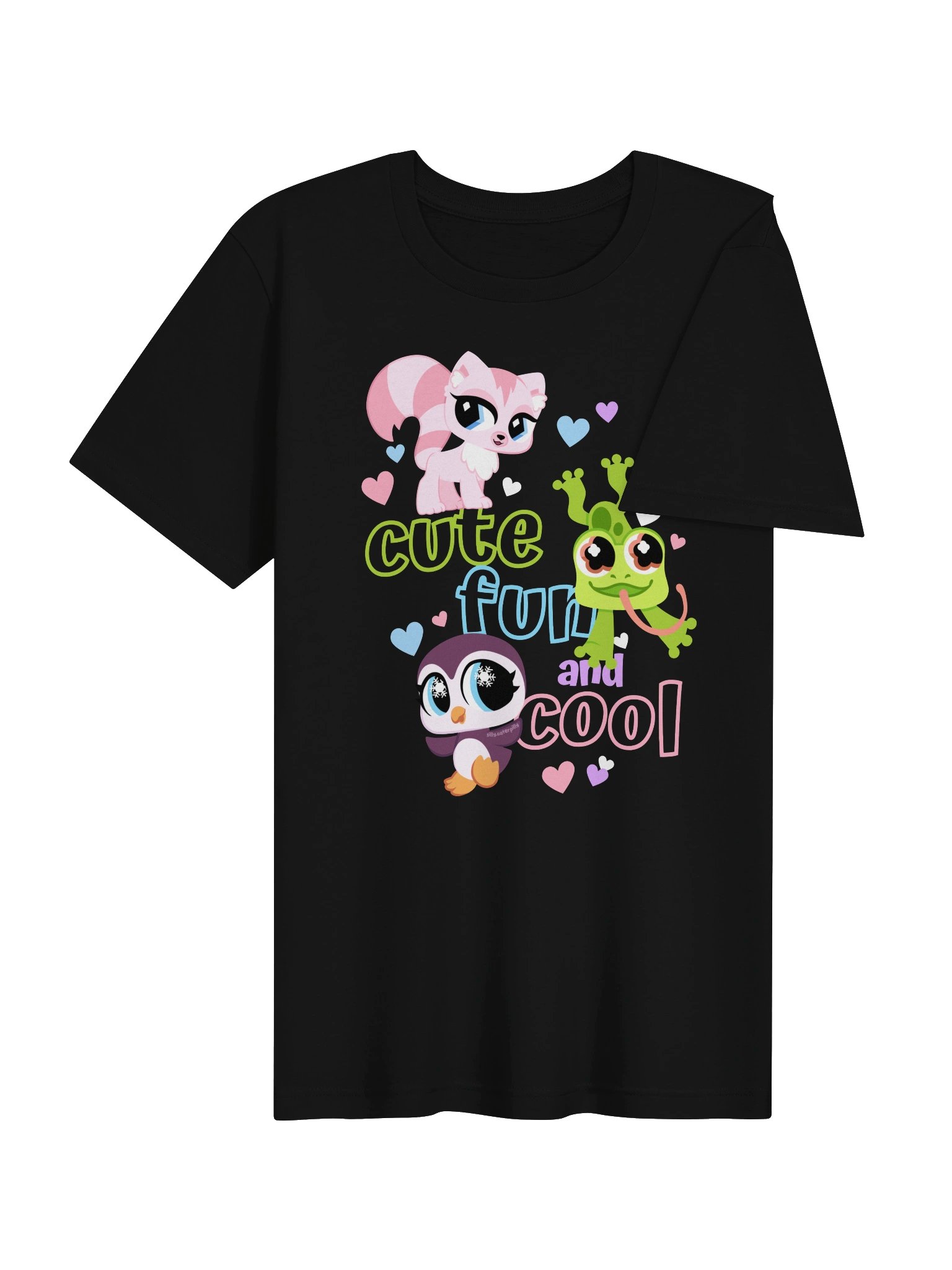 Cute Fun Cool Tee (dark) product image (4)