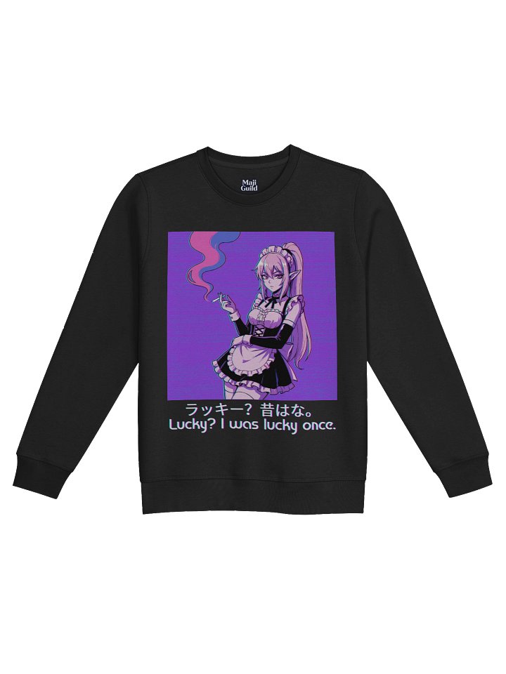 Lucky? I was Lucky Once Sweatshirt product image (3)