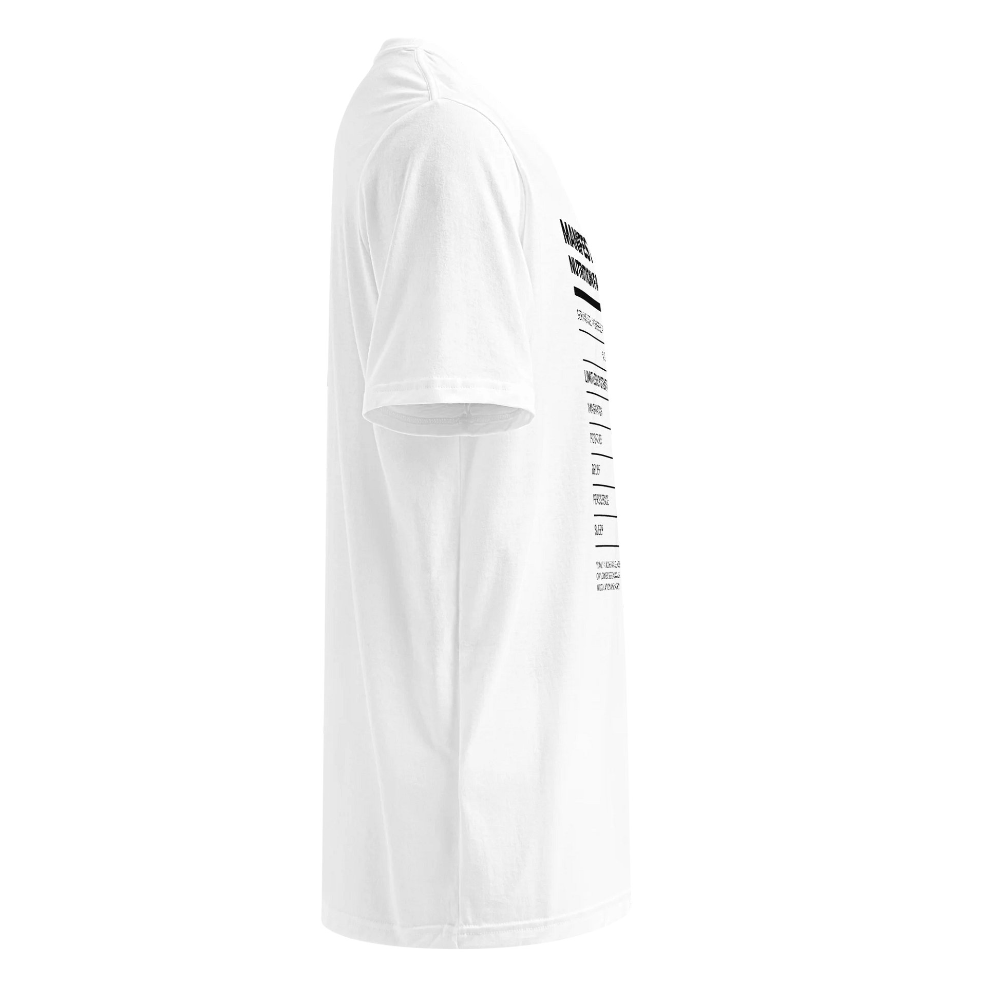 Manifestor Nutrition Facts Graphic Tee product image (4)