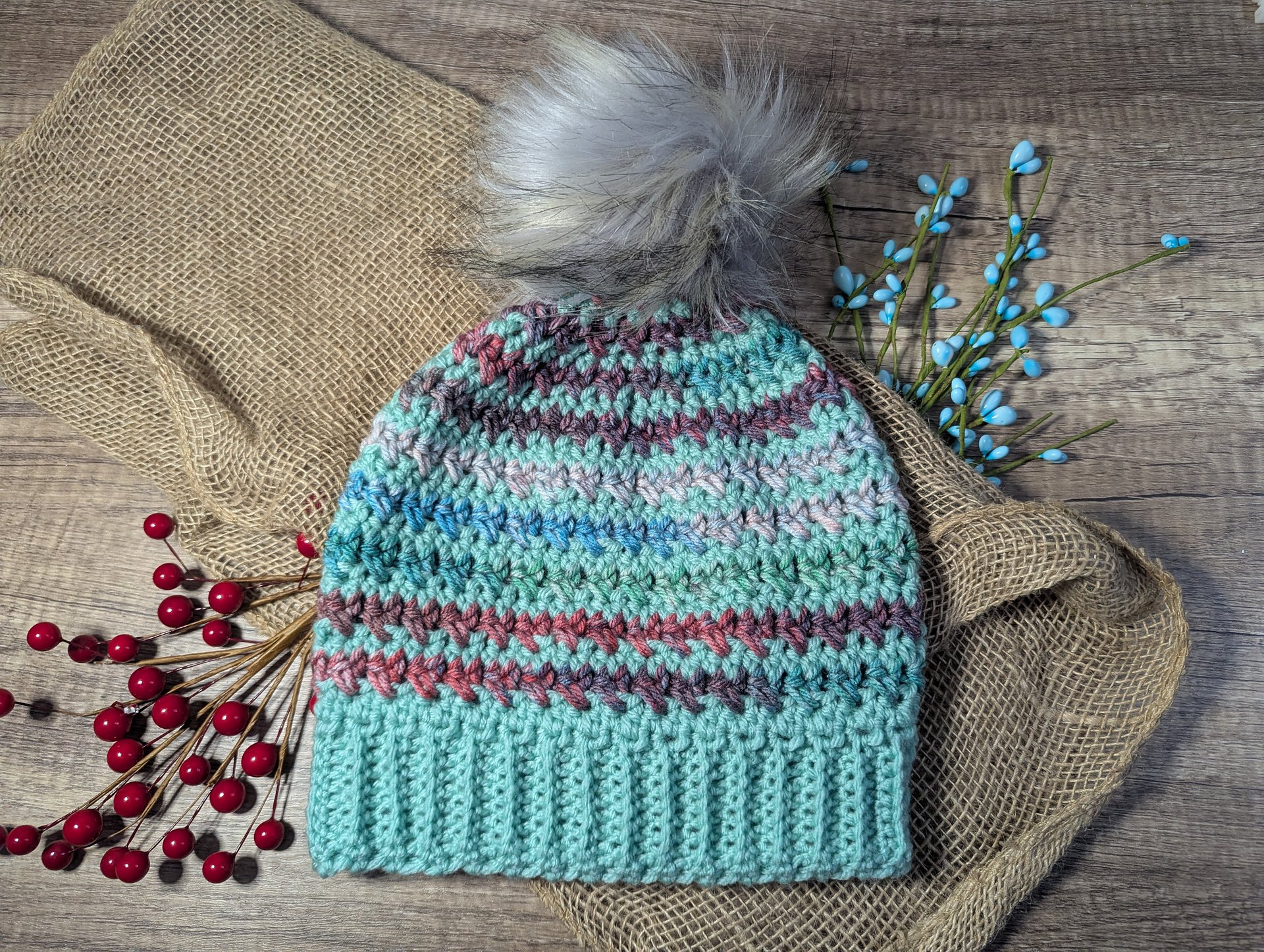 Double Cross Hat **PDF PATTERN** product image (2)