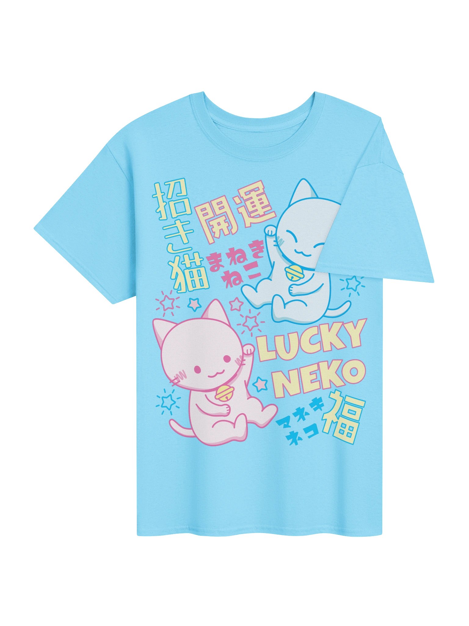 Lucky Charm Cats - Unisex Adult Heavyweight T-shirt product image (3)