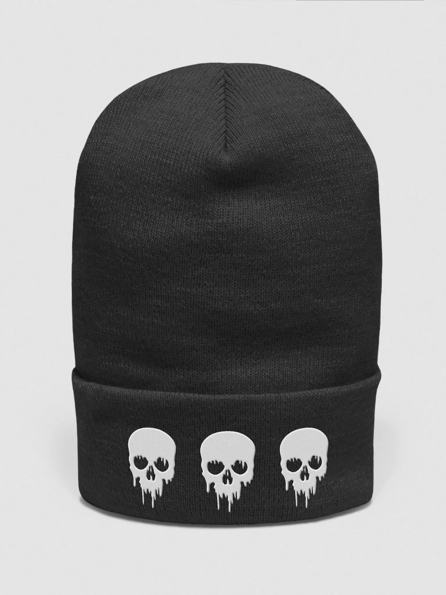 MELTING SKULLS Beanie product image (2)