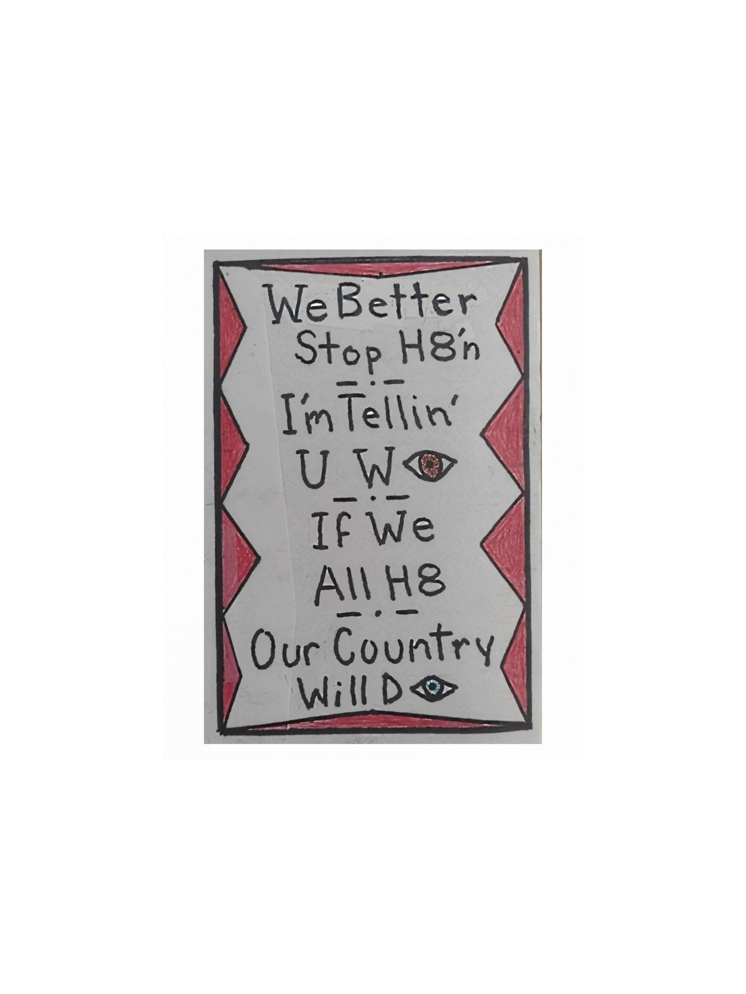 Stop H8'n Print product image (1)