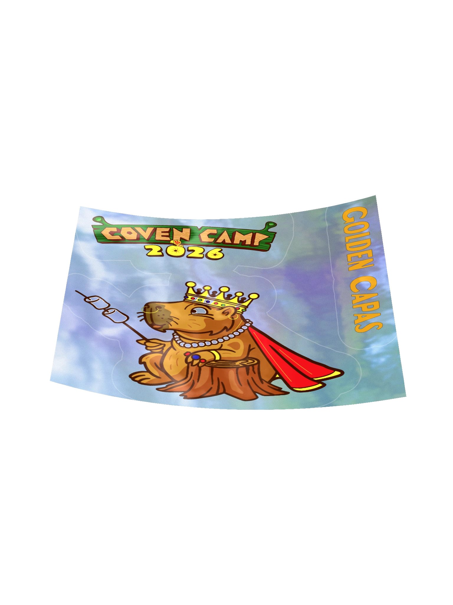Holo Golden Capa Sticker Sheet product image (6)