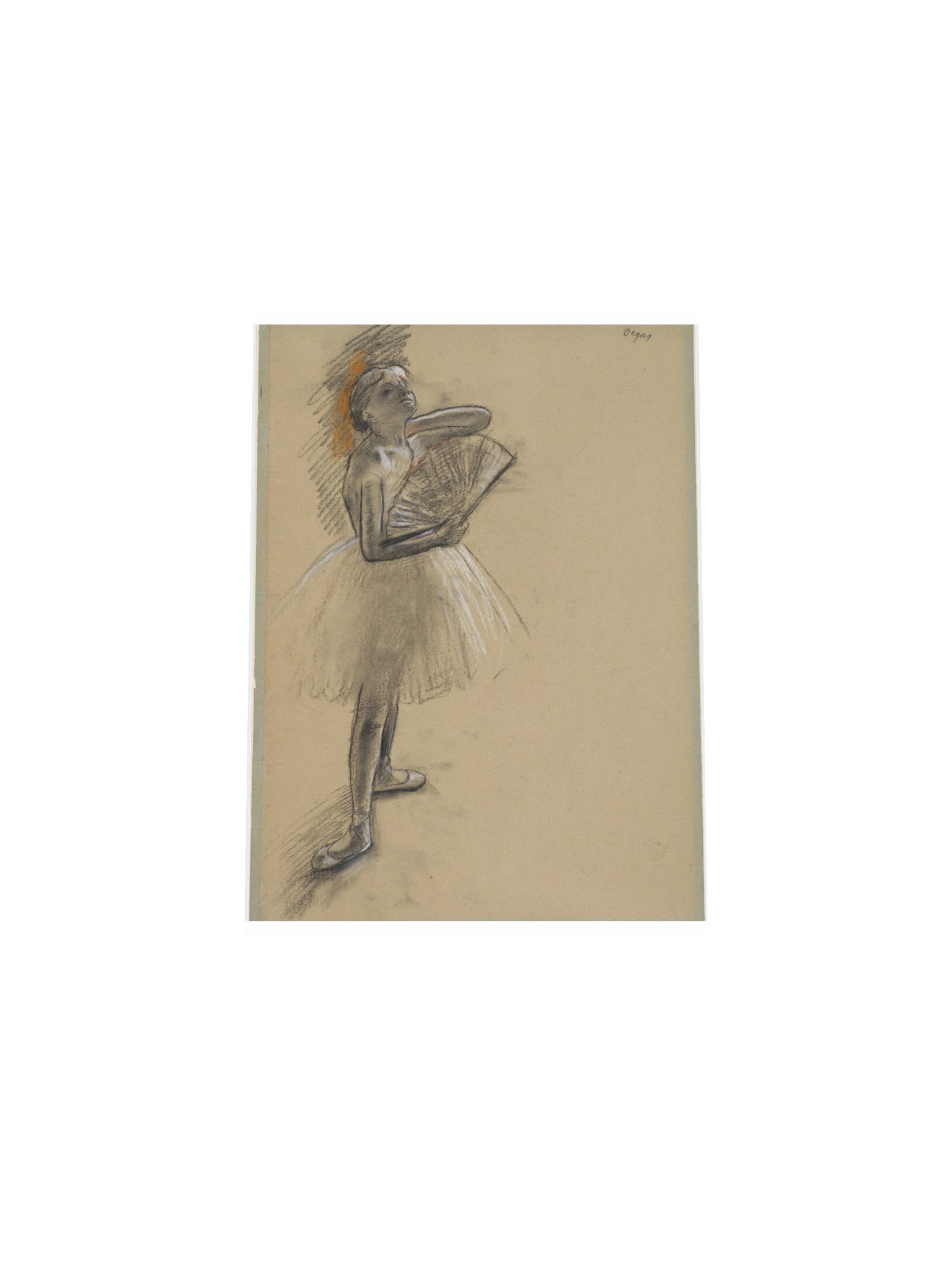 Degas, Dancer with a Fan — Fine-Art Poster product image (5)