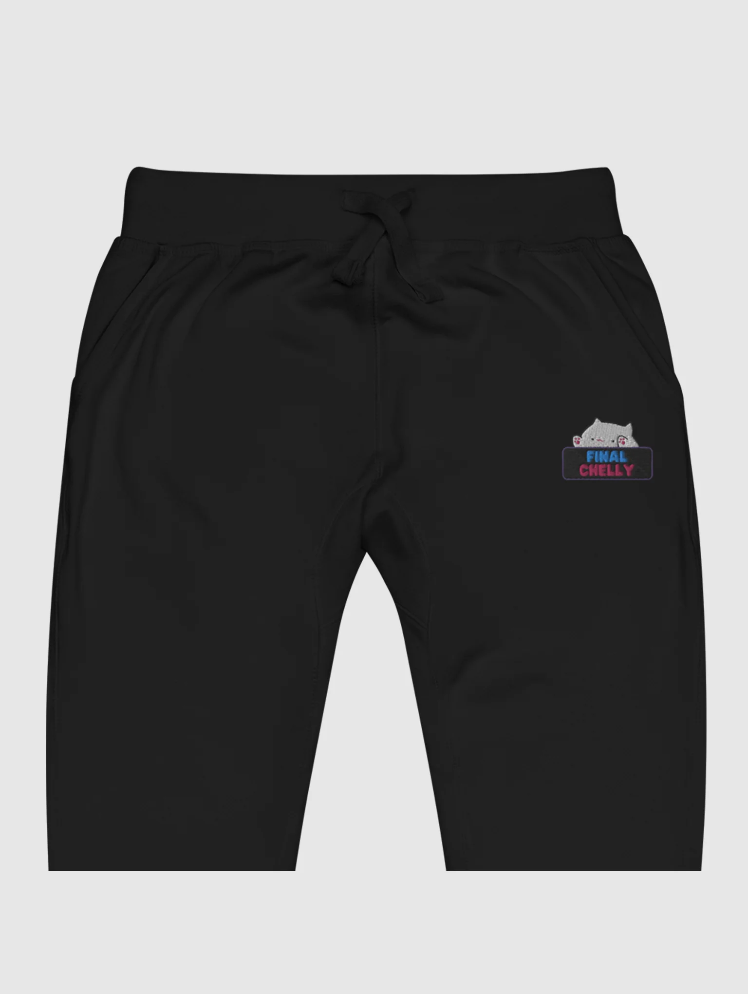 Click Clack Bongo Cat Unisex Fleece Sweatpants product image (2)
