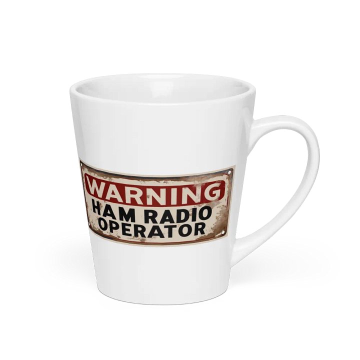 WARNING: Ham Radio Operator Mug product image (2)