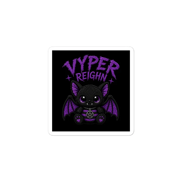 Vyper's Familiar – Emotional Support Bat Sticker product image (2)