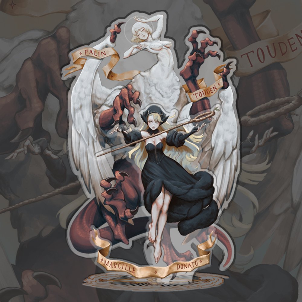 Marcille and Falin Acrylic standee product image (1)