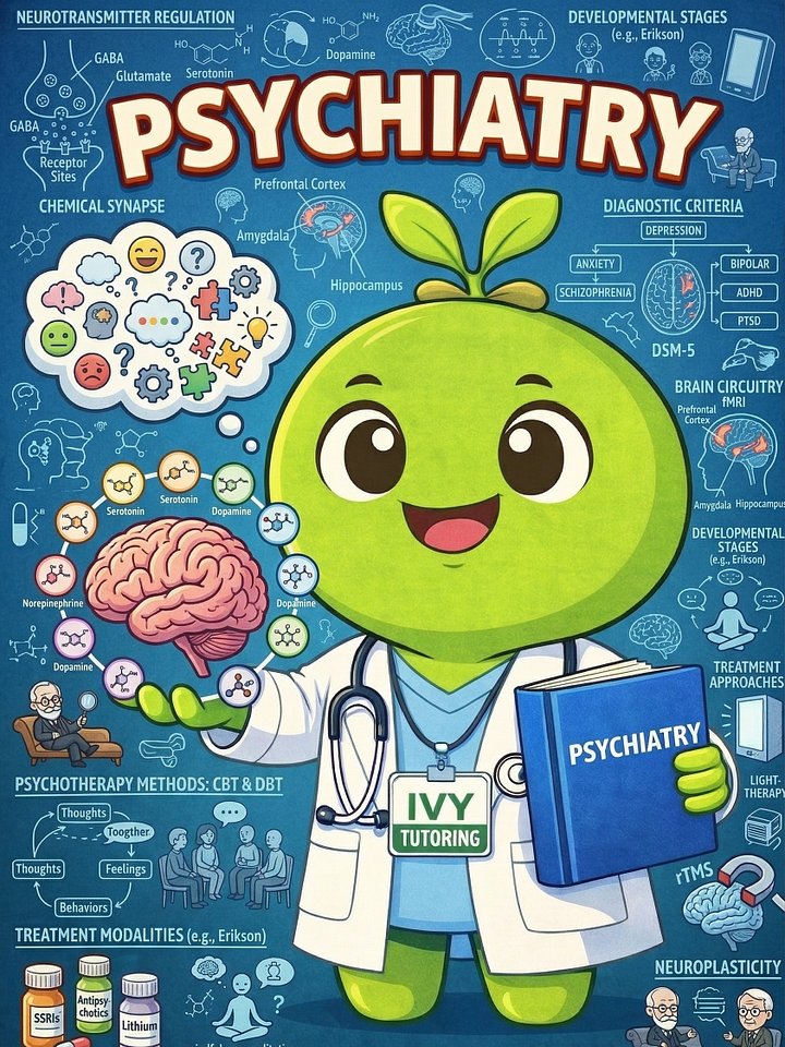 IvyTutoring Step 1 HY Book - Psychiatry product image (1)