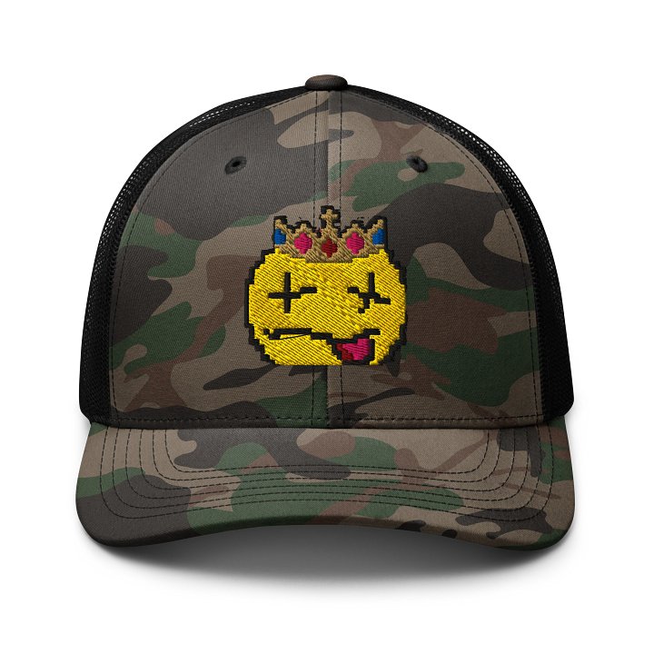🌌 UnReZeD Celestial Camouflage Trucker Hat ✝️ product image (1)