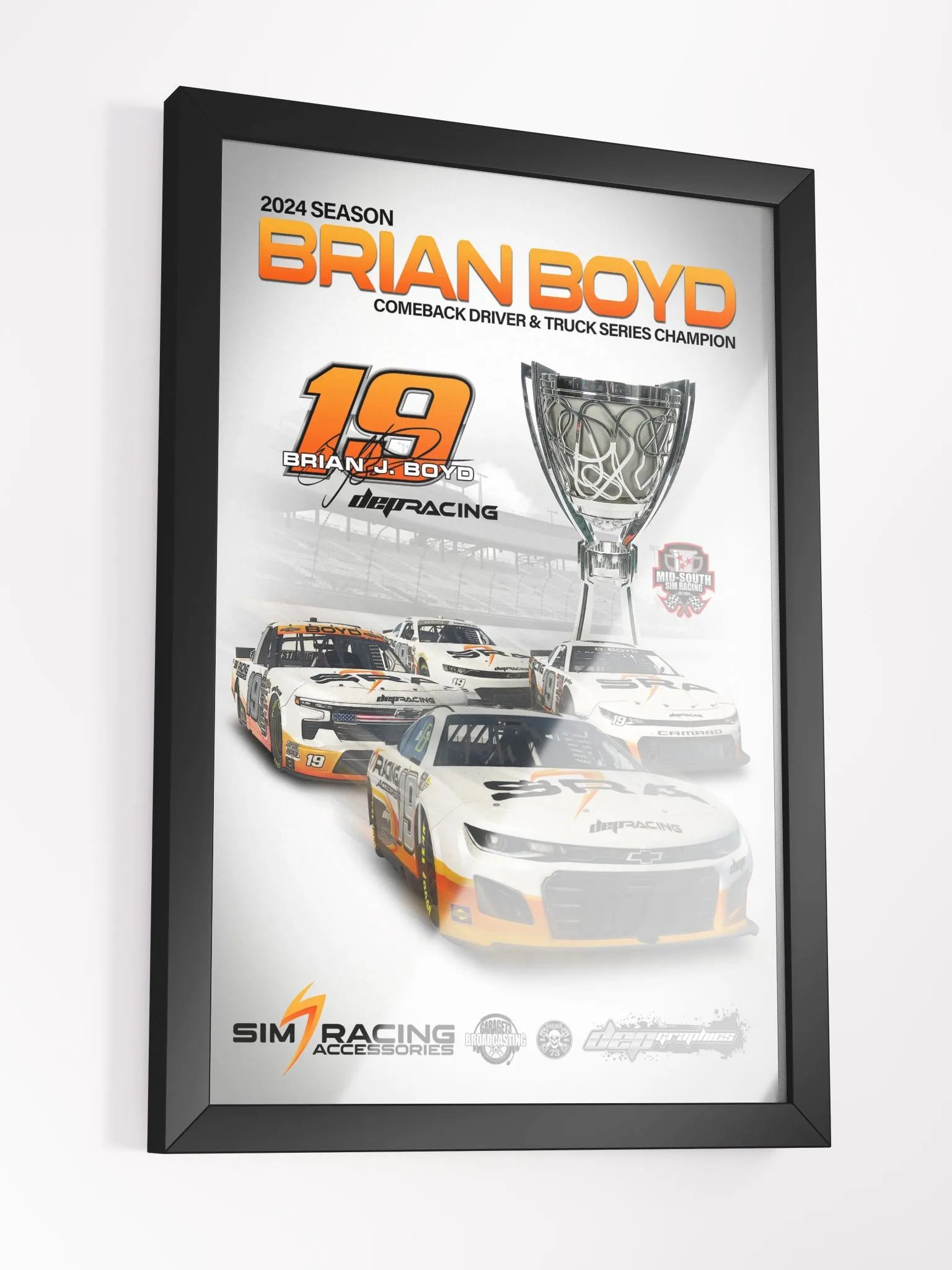 Brian Boyd Fleet Paints Framed Poster product image (5)