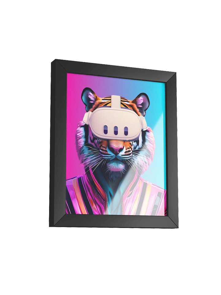 Tiger Meta Quest 3 Poster - Framed product image (7)