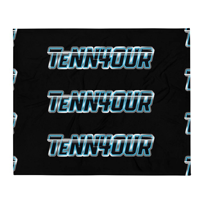 TeNN4OUR Logo Printed Blanket product image (2)