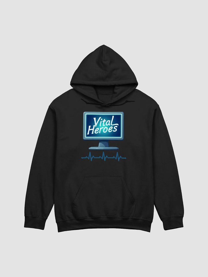 Vital Heroes ECG Classic Hoodie product image (7)