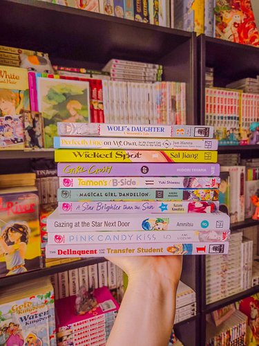The monthly shoujosei + yuri haul is here!!!