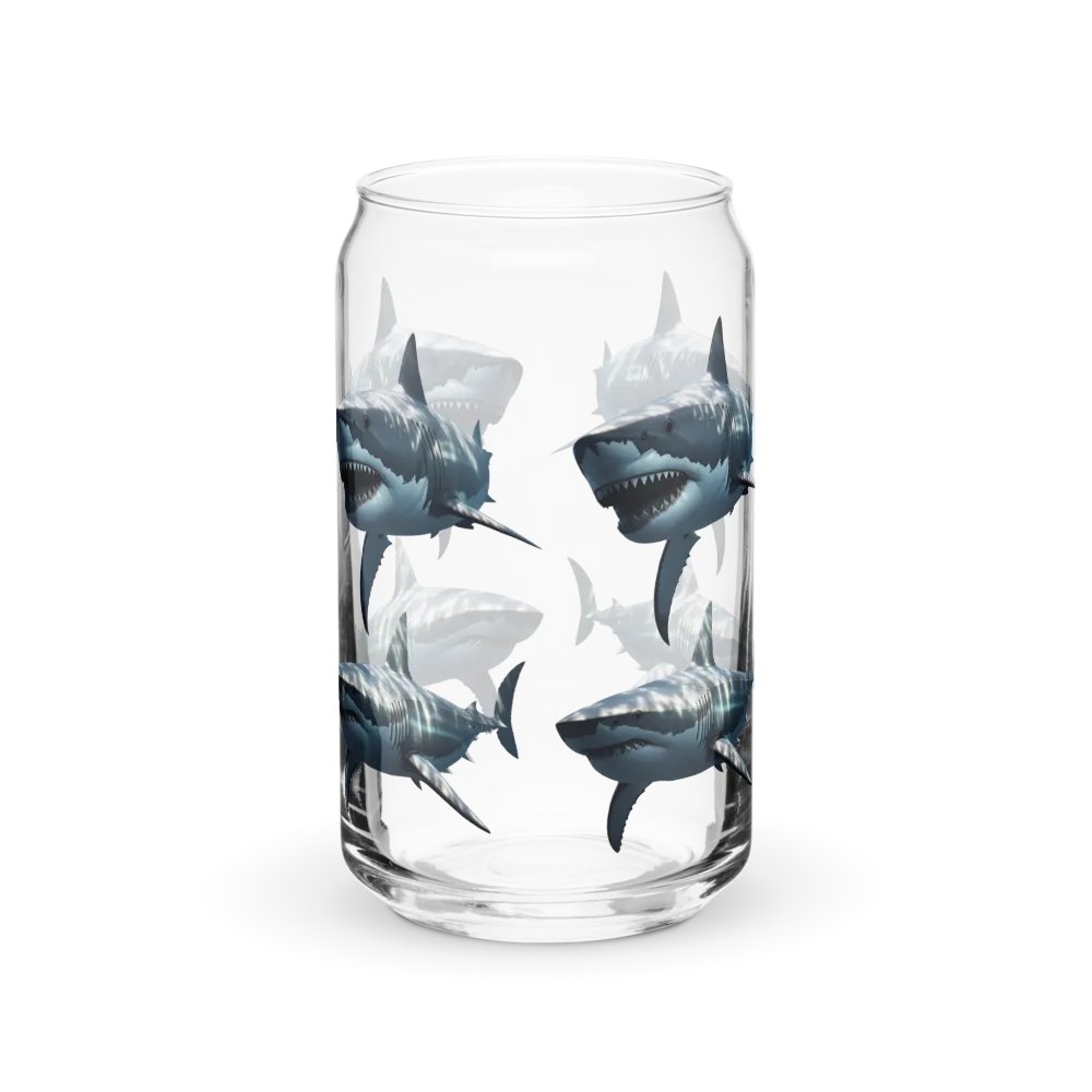 Shark Attack Can-Shaped Glass product image (40)
