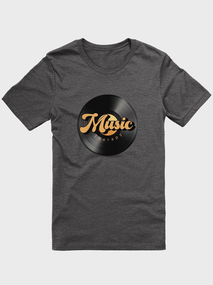 Retro Record T-Shirt - Grey product image (1)