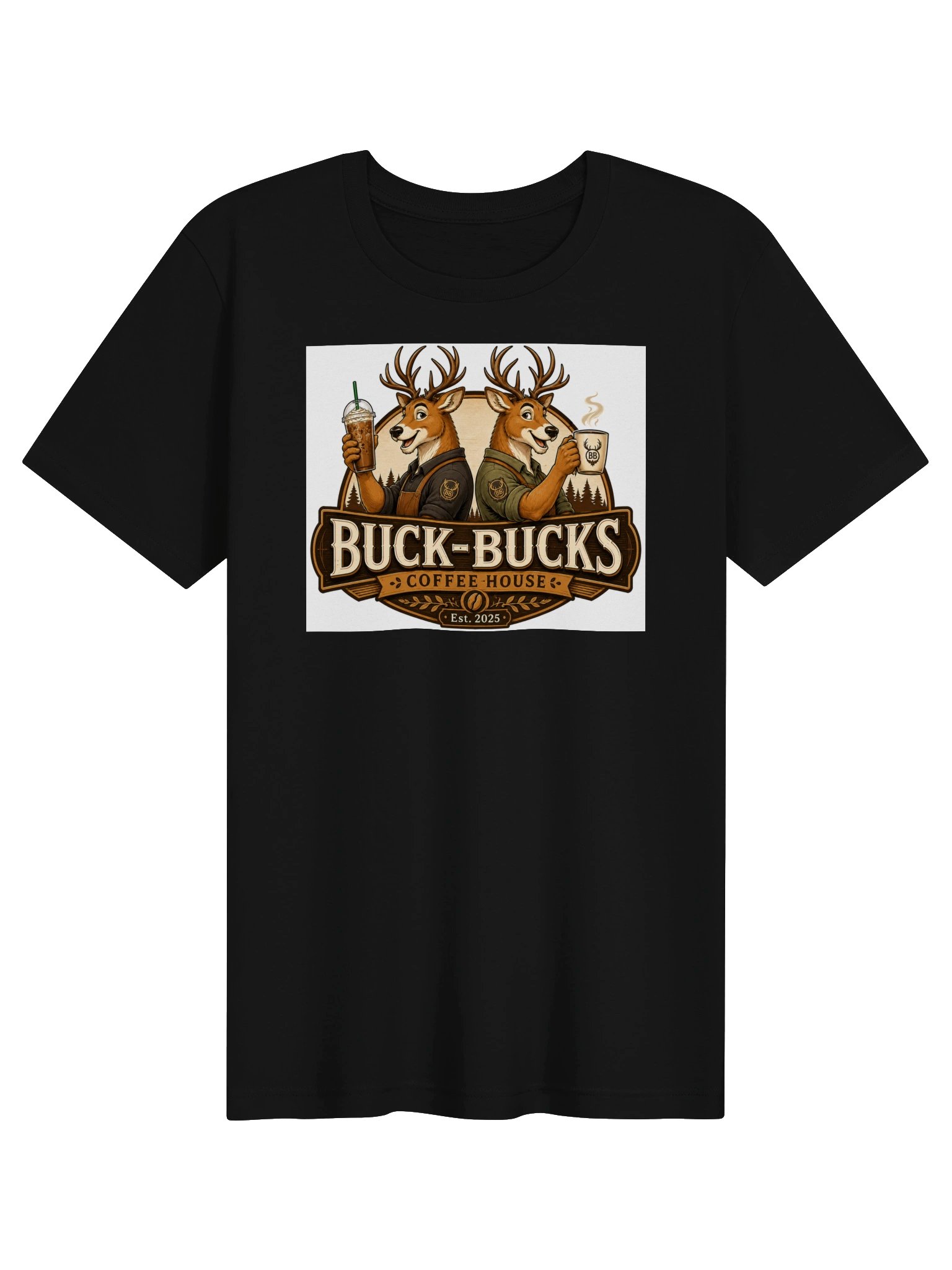 Buck-Bucks Coffee Shirt product image (1)