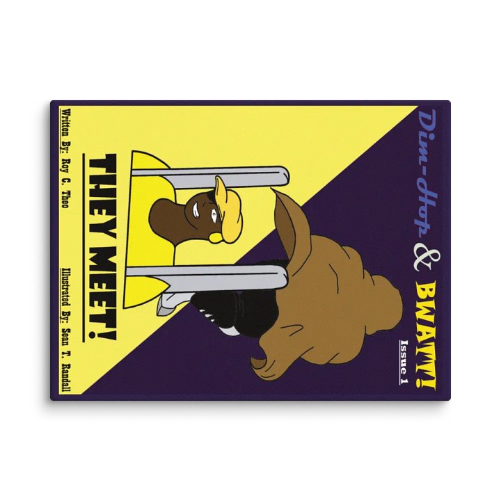 Dim-Hop & Bwatt! Issue #1 Canvas product image (1)