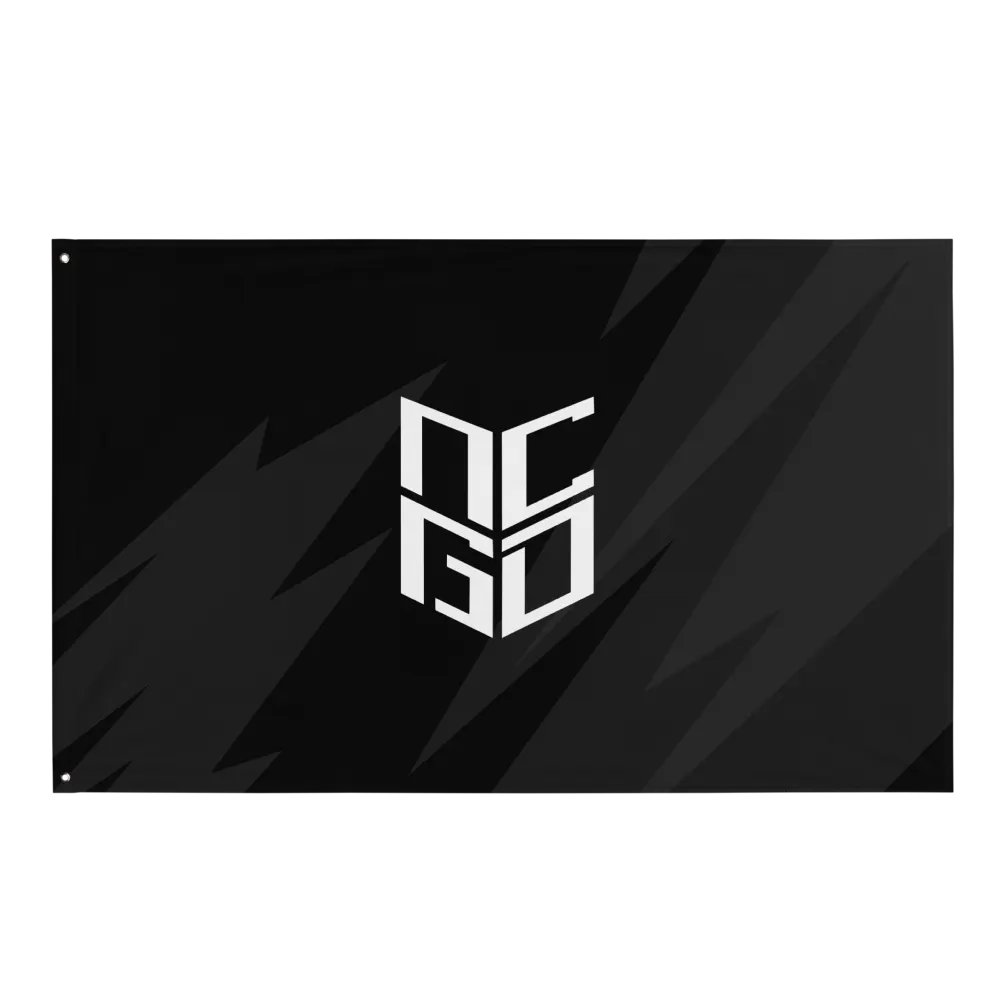 Team NCGD Logo Flag product image (1)