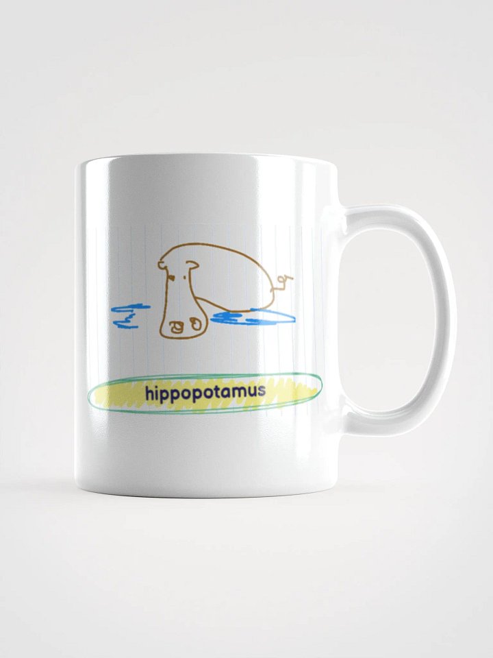 Hippopotamus mug product image (1)