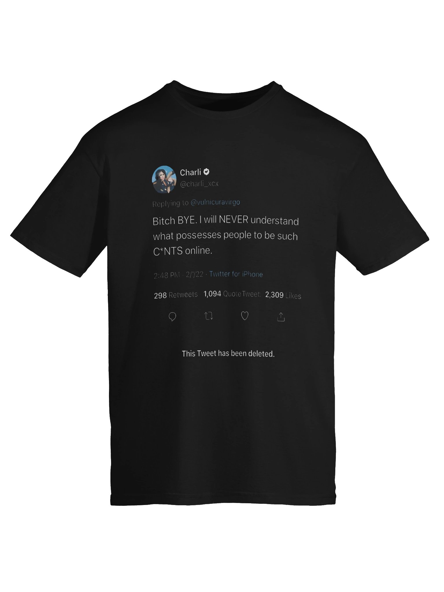 Charli Bitch Bye I Will Never Understand Shirt product image (6)