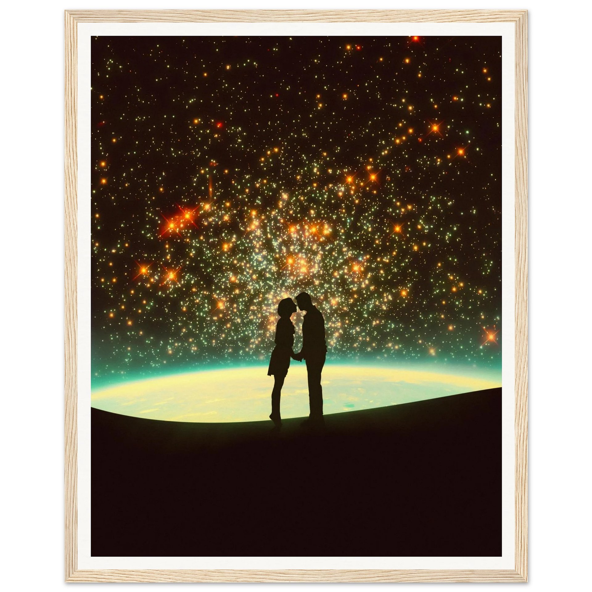 A Cosmic Kiss Wall Art product image (6)