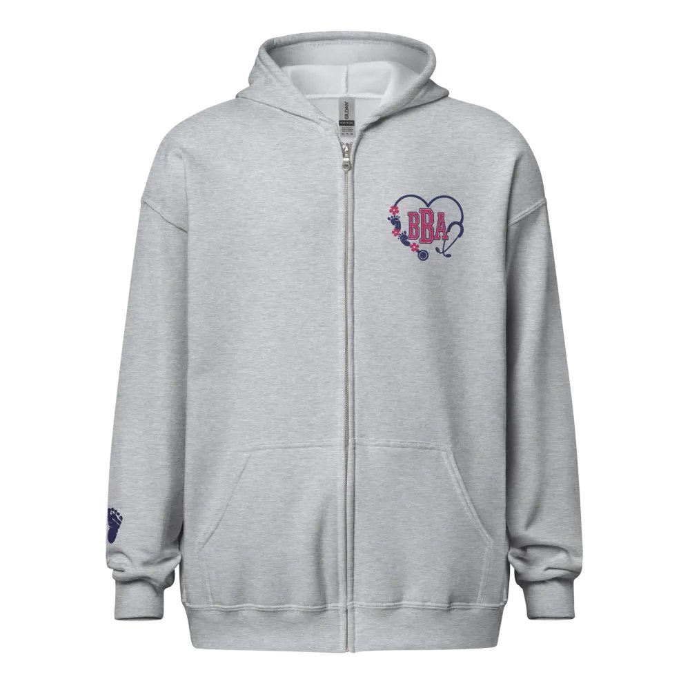 Personalized Embroidered Monogram Hooded Jacket product image (5)