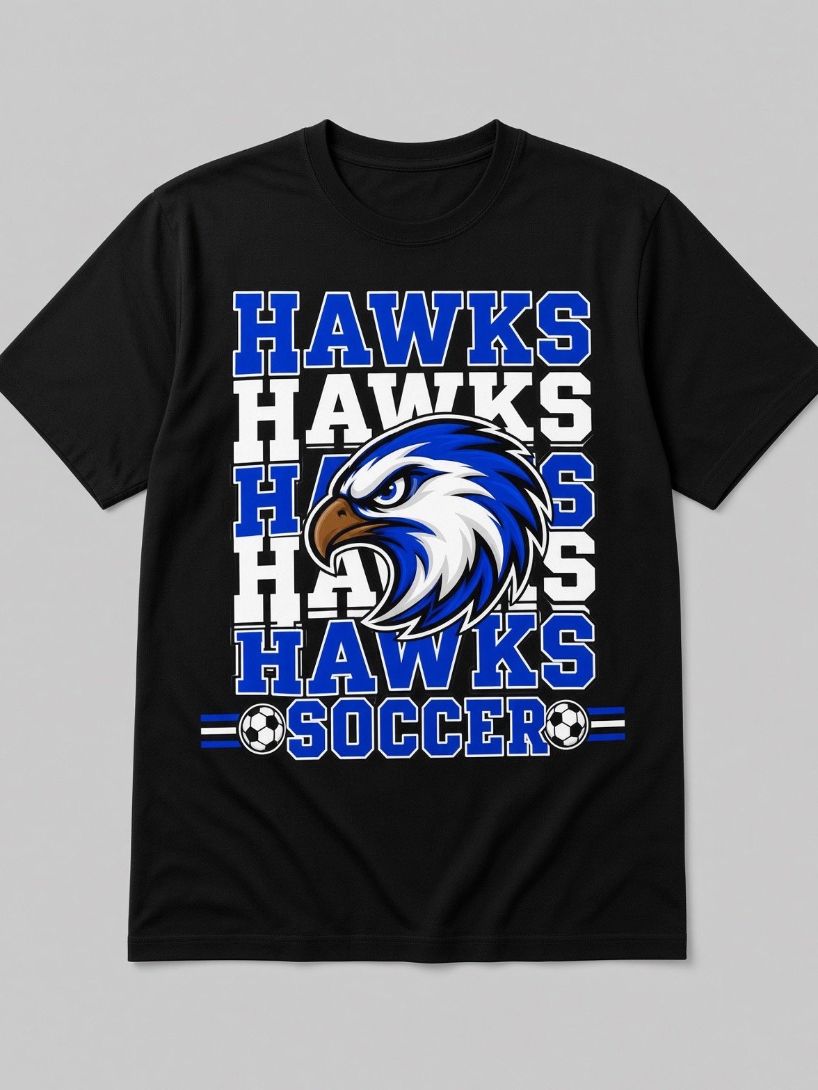 Hawks Hawks Hawks Soccer Tee product image (1)