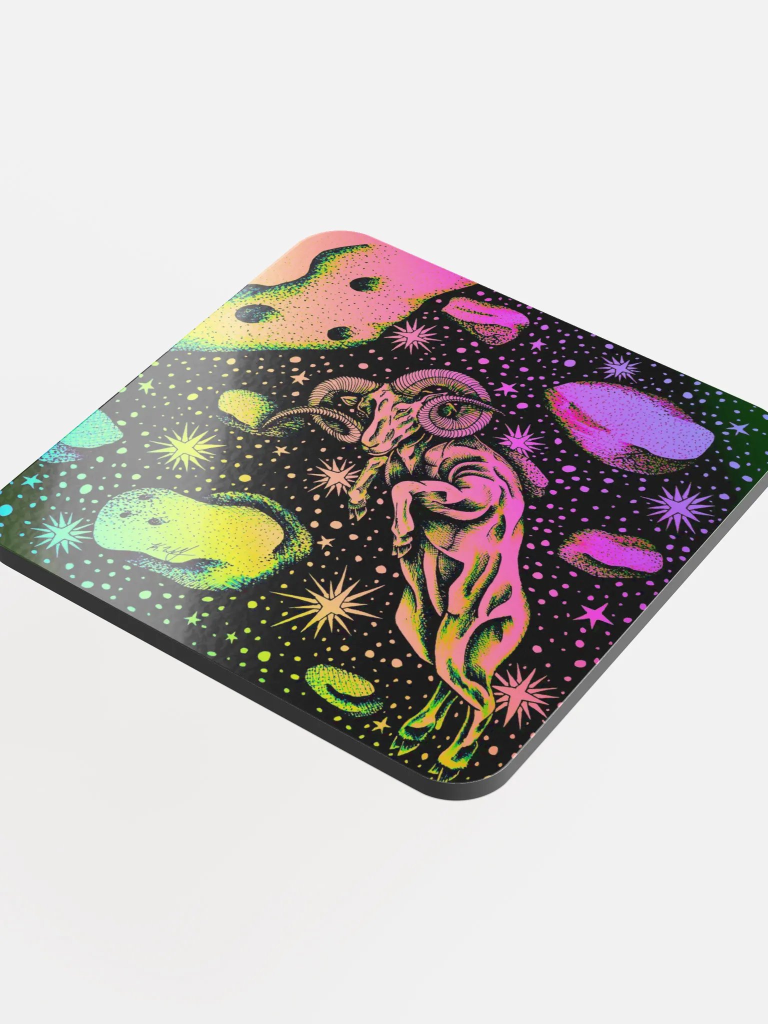 Limited edition Aries Zodiac coaster product image (4)