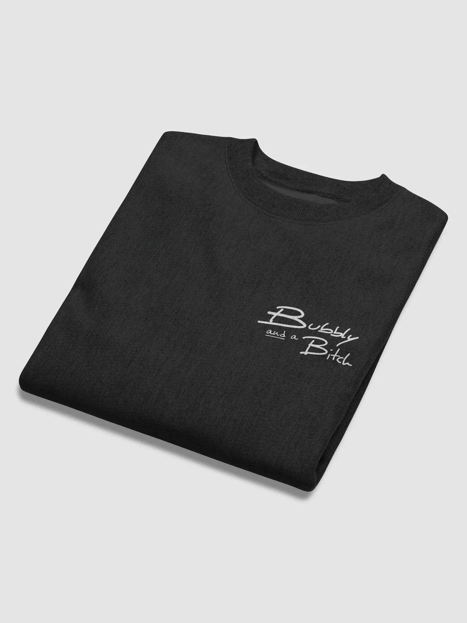 Bubbly and a B*tch (sm. white design) Champion Cotton Max Sweatshirt product image (6)