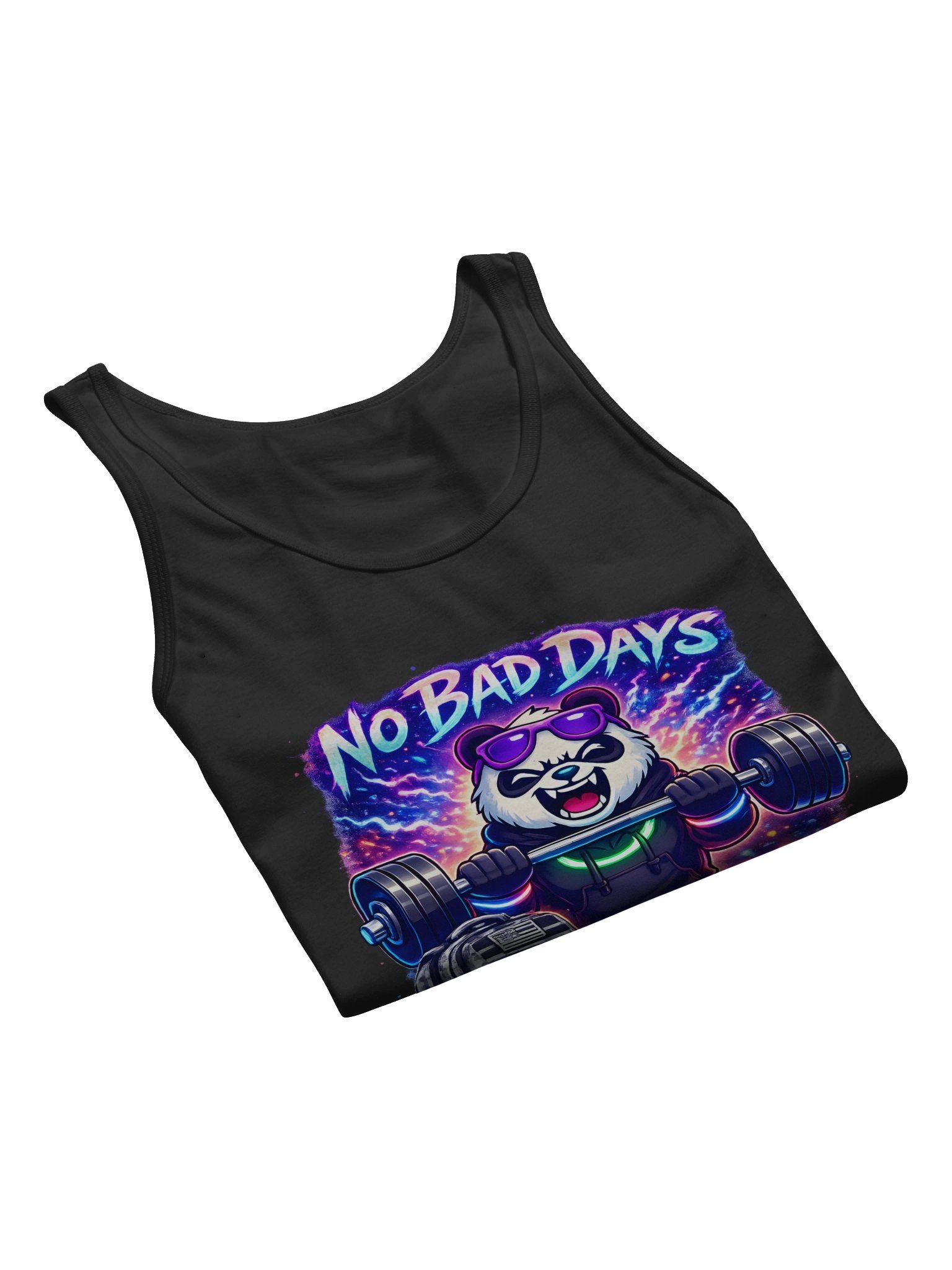 No Bad Days Panda Gym Tank product image (7)