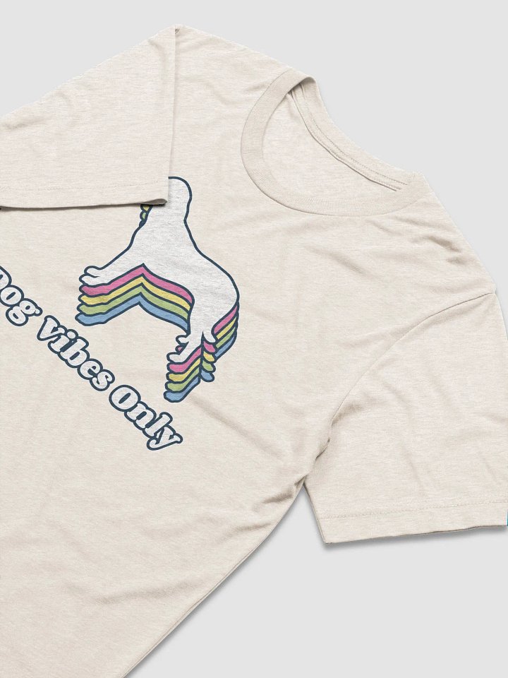 Dog Vibes Only (Rainbow) // Unisex Triblend product image (2)